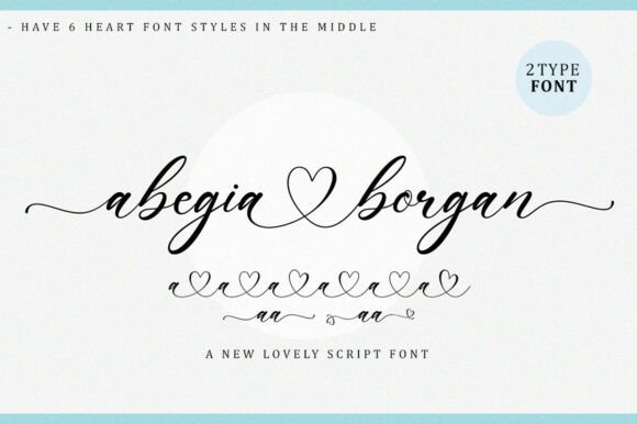Abegia Borgan: A Script Font for Romantic Branding