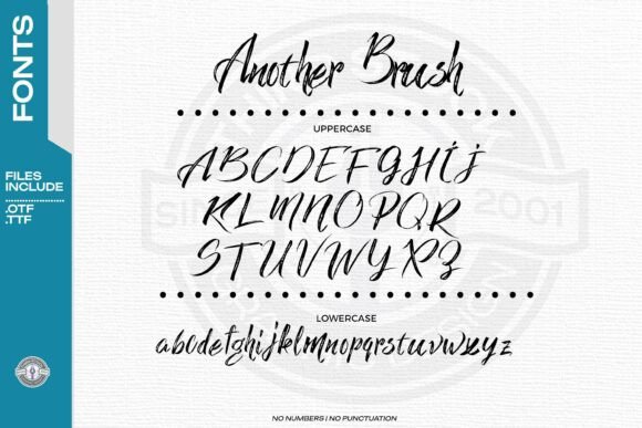 Another Brush: A Unique Font for Creative Web Design