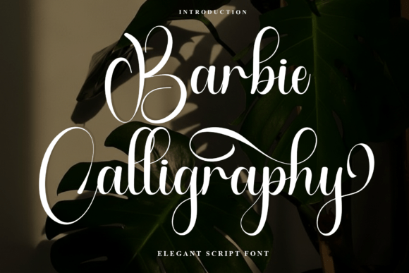 Barbie Calligraphy: A Charming Font for Web Design