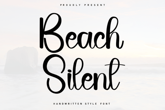 Beach Silent: A Handwritten Font for Charming Web Designs