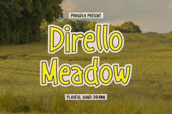 Bring Cheer and Nostalgia to Your Web Design with Dirello Meadow