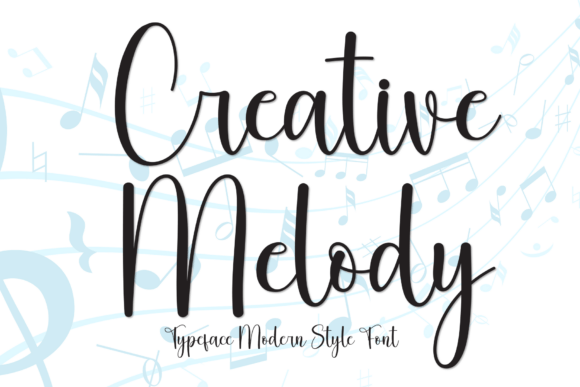 Creative Melody: A Charming Handwritten Display Font