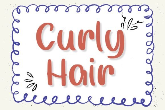 Curly Hair: A Playful Script Font for Web Design