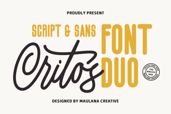 Discover Critos Duo: A Font for Timeless Elegance