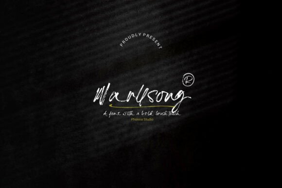 Elevate Your Brand with Narllsong: A Dynamic Handwritten Font