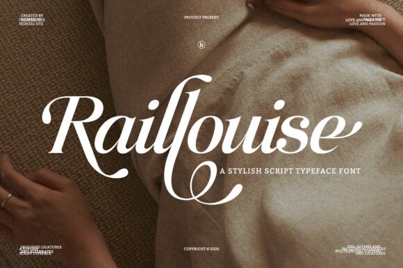 Elevate Your Brand with Raillouise: A Luxurious Script Font