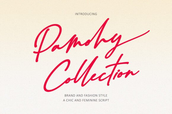 Elevate Your Editorial Design with Pamohy Collection Font