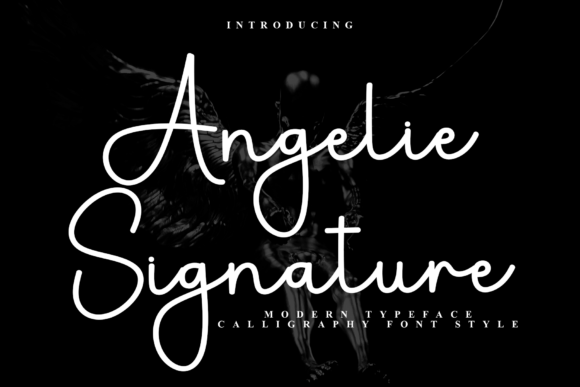 Enhance Your Brand with Angelie Signature Font