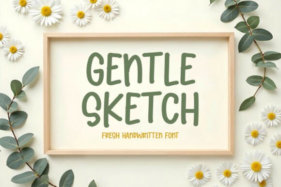 Gentle Sketch: A Premium Font for Creative Marketers