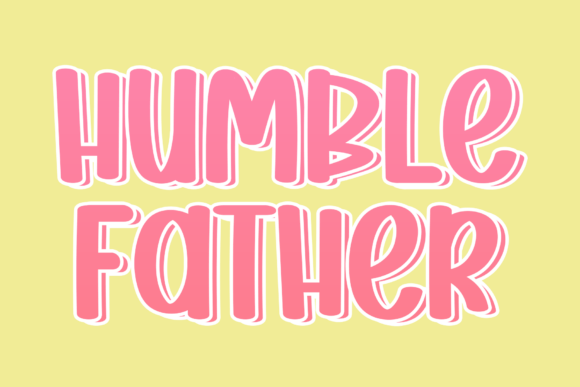 Humble Father: An Elegant Script Font for Stylish Branding
