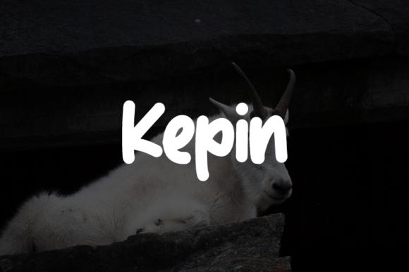 Kepin: A Versatile Typeface for Modern Editorial Design