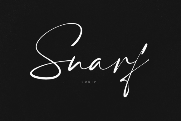 Snarf: A Luxurious Signature Script for Elegant Branding