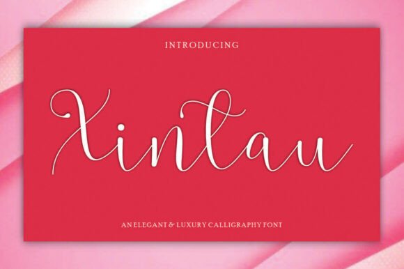 Xintau: A Handwritten Font for Crafters and Creators